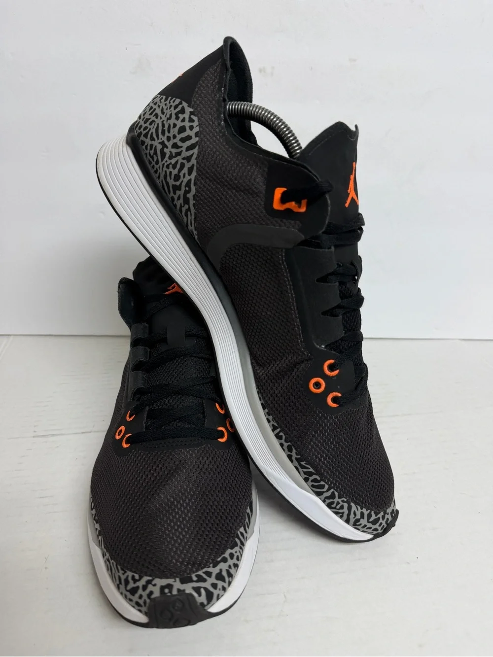 Nike Mens Jordan 88 Racer Black Cement Orange Shoes Sneakers AV1200-008 Size 12